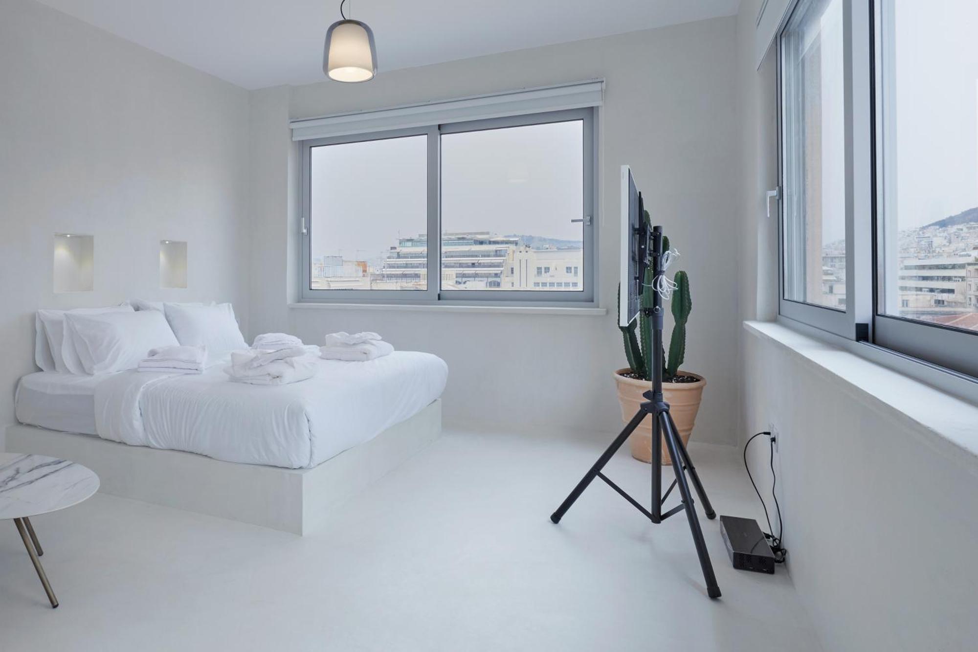 Athens Penthouse Boutique Aparthotel - Acropolis Lycabettus City View Exterior photo